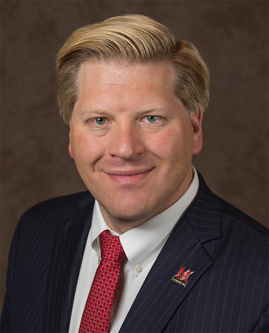 Professional headshot for State Senate candidate Zac Haines